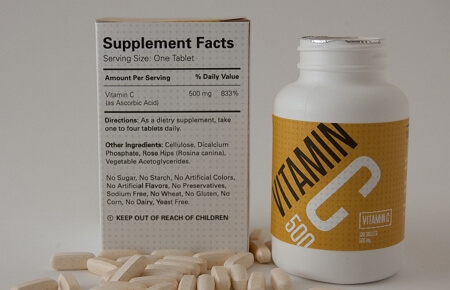 비타민C,라벨,지시사항,supplement,directions(출처=flickr)